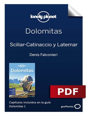 cover image of Dolomitas 1_4. Sciliar-Catinaccio y Latemar